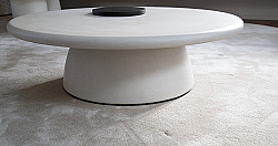 Vlaanderen - Productie van tafels en meubels, topafwerking met stucco