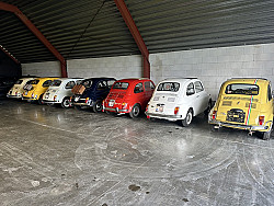 Vlaanderen - Overname verhuur Fiat 500 Oldtimers