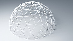 Vlaanderen - Tenten (vakwerkstructuren - domes)