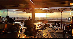 Oostende - Goeddraaiende Brasserie op de zeedijk